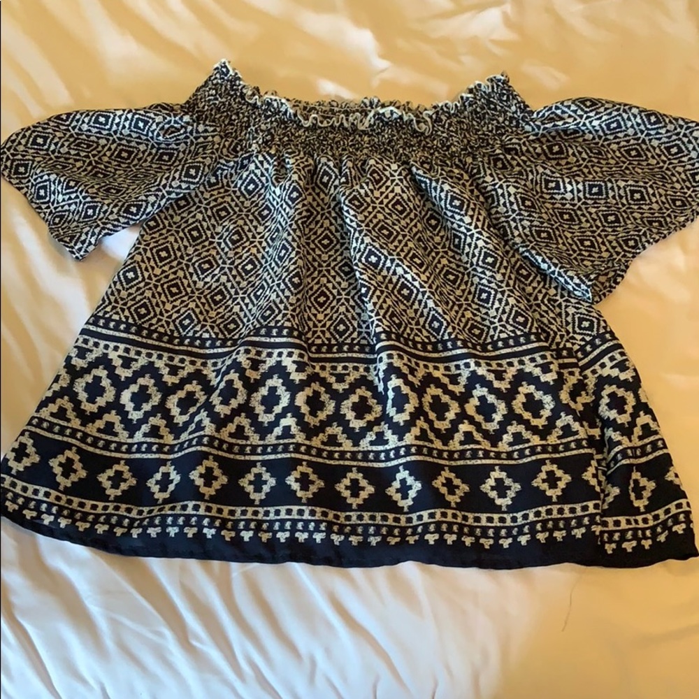 Off the shoulder top